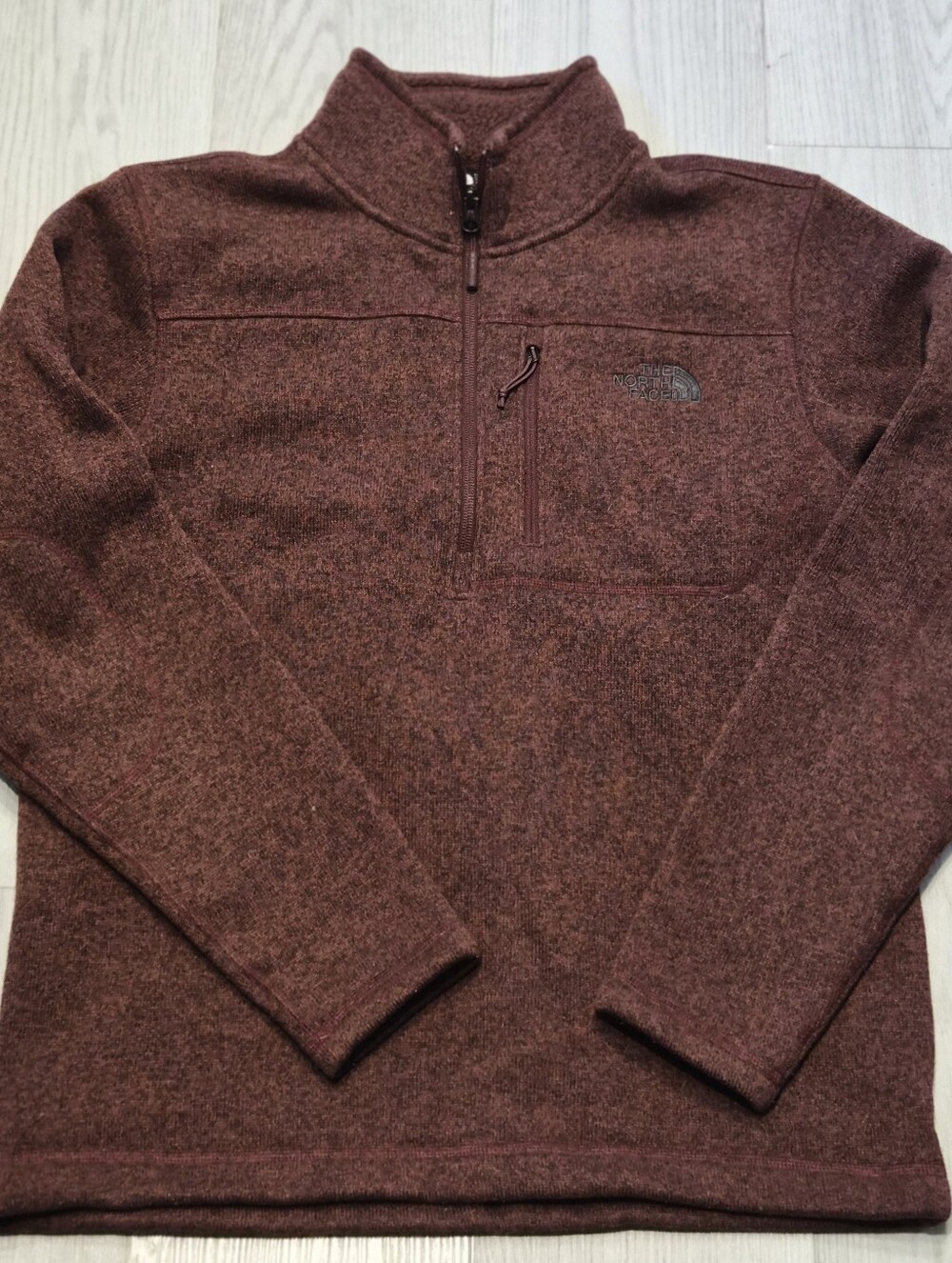 The North Face Men's Quarter-Zip Sweater - Maroon
